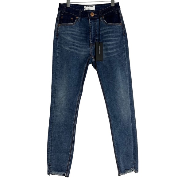One Teaspoon Denim - One‎ Teaspoon Freebirds II High Waist Skinny Jeans Size 26